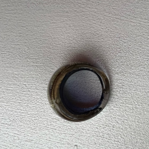 Murano Glass statement ring gold /purple - handmade in Italy! - Picture 3 of 3